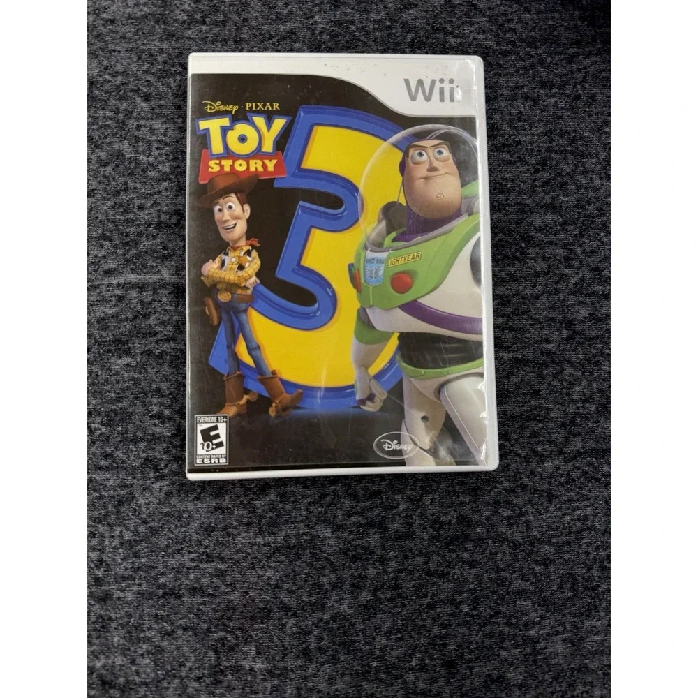 Toy Story 3 Nintendo Wii Game Complete CIB Disney Pixar Woody Buzz Lightyear
